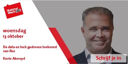 Webinar 'De data en tech gedreven toekomst van flex' Webinar 'De data en tech gedreven toekomst van flex'