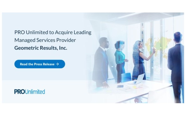 PRO Unlimited neemt Geometric Results, Inc., een toonaangevende leverancier van personeelsbeheer, over PRO Unlimited neemt Geometric Results, Inc., een toonaangevende leverancier van personeelsbeheer, over